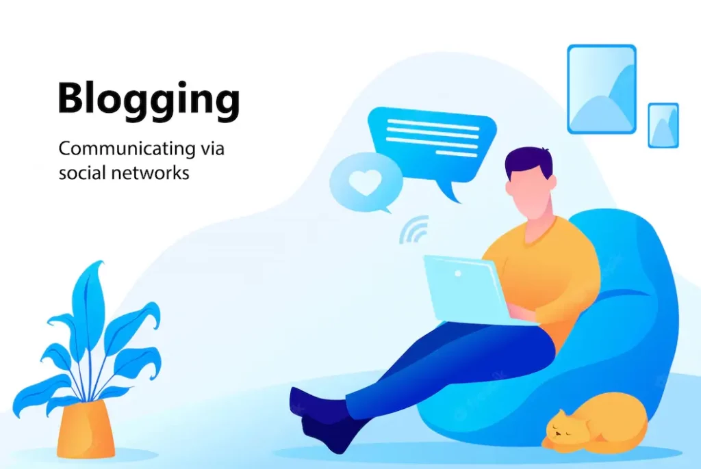 Step-by-step instructions for publishing a blog on a website