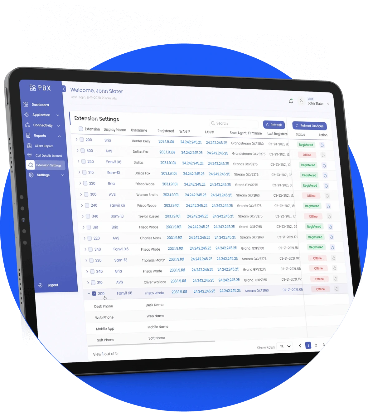 Call reason and outcome tracking