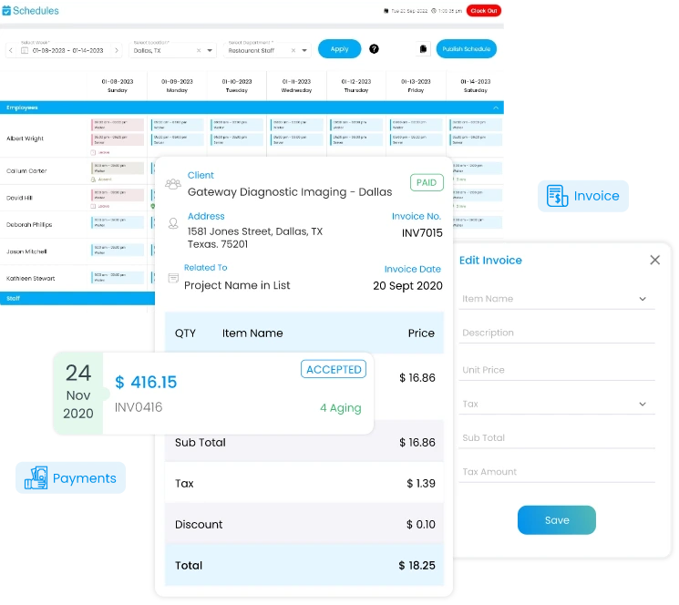 Built-in Accounting and Payments | Utiliko